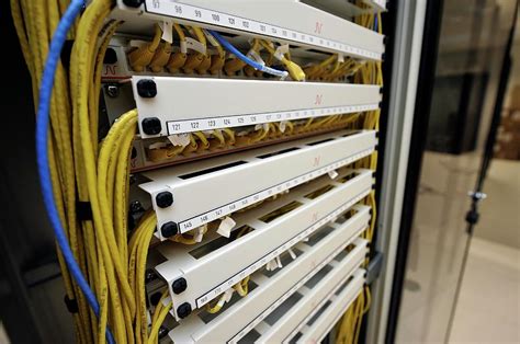 ethernet patch panel photograph  reportersscience photo library fine art america