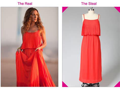 sarah jessica parker the looks for less