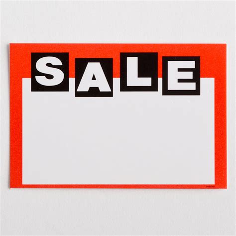 sale paper price tags  pcs ab store fixtures