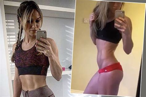 james haskell s wife chloe madeley shows off abs after x