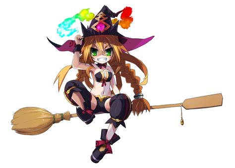 Kuro Chairo No Neko Majo To Hyakkihei Metallica Swamp Witch Cleavage