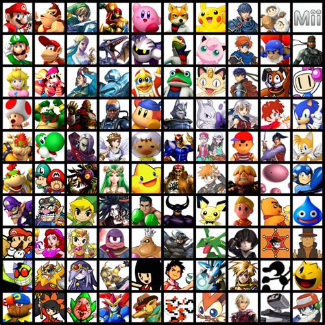 character smash brothers roster  ariand  deviantart
