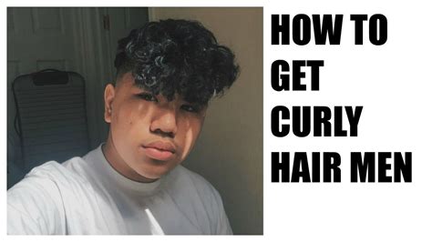 How To Get Curly Hair For Men Perm Tutorial Branch1302