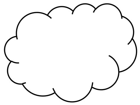 cloud  raindrop template rain cloud template