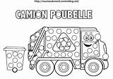 Coloriage Gommettes Colorier Camion Poubelle Playmobil Benne Nounoudunord Maternelle Danieguto sketch template