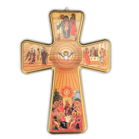 holy spirit cm cross wall mounted crucifixes family life catholic gifts