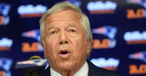 Patriots Owner Robert Kraft Breaks Silence After Being Charged