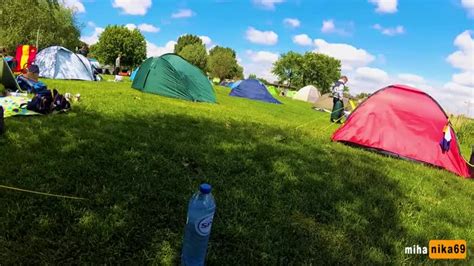 Very Risky Sex In A Crowded Camping Amsterdam Public Pov