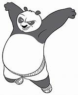 Panda Fu Kung Coloring Pages Printable Pandas Drawing Clipart Kids Clip Po Clipartmag Angry Cartoons sketch template