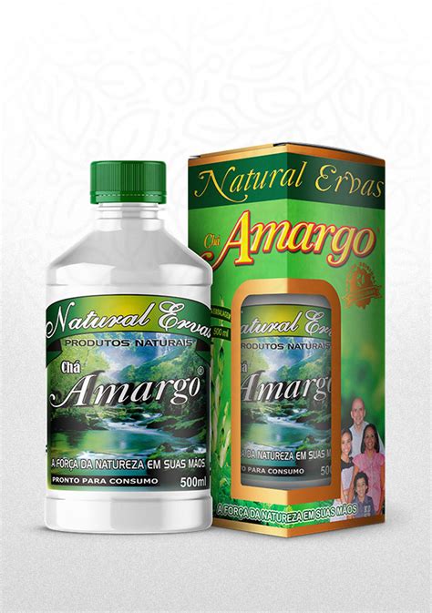 cha amargo ml natural ervas