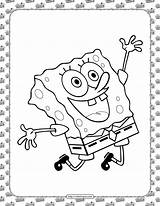 Spongebob Coloring sketch template