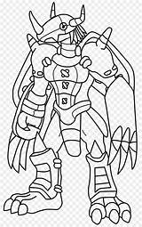 Metalgarurumon Digimon Agumon sketch template