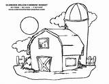 Coloring Barn Pages Country Old Drawing Printable Cross Simple Sheet Print Barnyard Color Farm Western Popular Drawings Getcolorings Getdrawings Pag sketch template