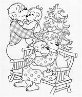 Bears Coloring Berenstain Pages Colouring Expression Brother Sister Printable Getcolorings Print Bear Designlooter Color Educative 48kb 1660 sketch template