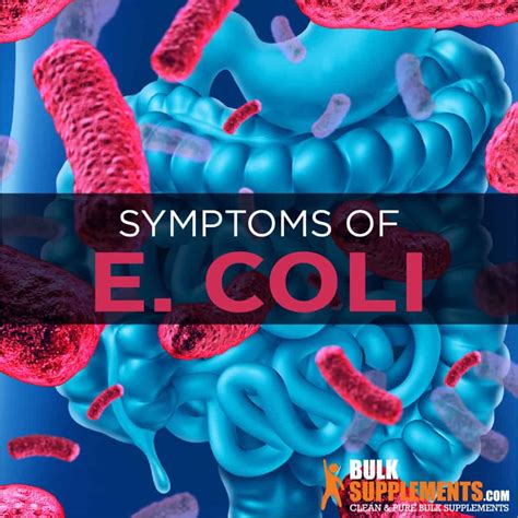 coli infection symptoms  treatment