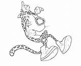 Chester Cheetah Coloring Pages Cool Cheetahs Printable Visit sketch template