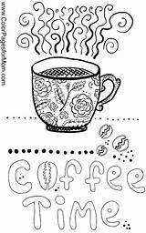Kaffee Adults Malvorlage Tasse Tassen Mandala Motive Colorpagesformom sketch template
