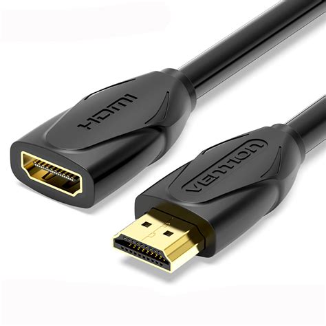 vention hdmi extender cable hdmi   male  female hdmi extension cable  hdtv nintend