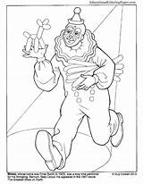 Coloring Clowns Books Pages Colouring Two 99usd Famous sketch template
