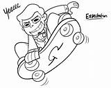 Slappy Goosebumps Dummy Drawing Tumblr Draw Drawings Horror Tag Getdrawings sketch template