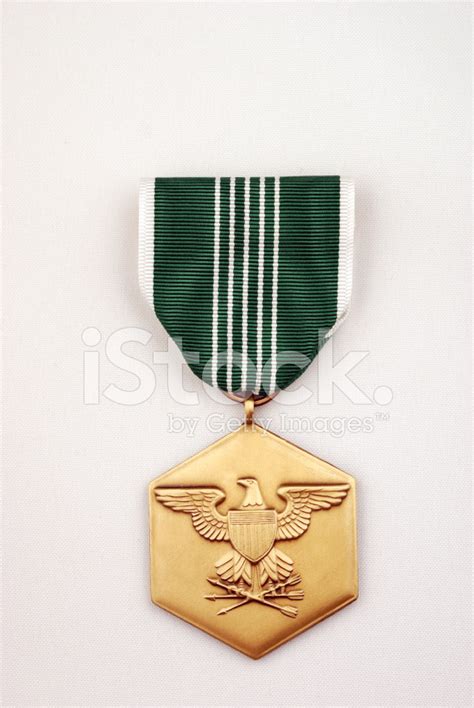 united states army commendation medal stock photo royalty