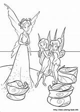 Coloring Tinkerbell Pages Silvermist Clarion Queen Disney Kids Fairy Pan Peter Coloriage Tinkelbel Kleurplaten Colouring Fun Sheets Tink Zo Fairies sketch template