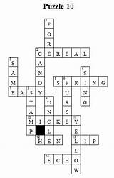 Crossword Puzzle Answers Crosswords Area Main sketch template