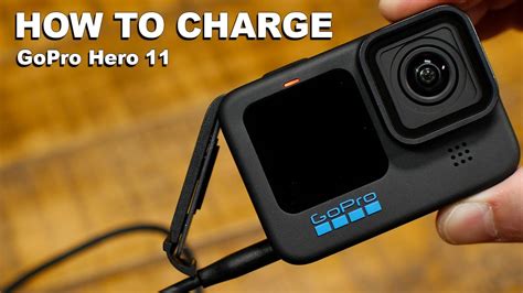 gopro hero    charge  battery youtube