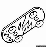 Skate Desenho Qdb Skateboard sketch template