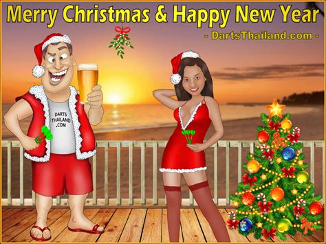 holiday greetings from darts thailand by johnny