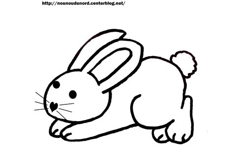 dessins de coloriage lapin  imprimer sur laguerchecom page