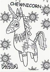 Pinata Coloring Viva Pages Kids Fun Coloringpages1001 Game sketch template