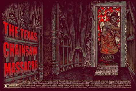 The Blot Says The Texas Chainsaw Massacre Screen Print By Florian