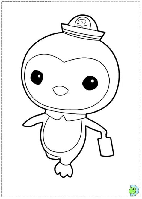 octonauts coloring pages penguin coloring pages fish coloring page