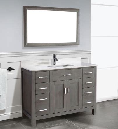 stylish gray bathroom vanity collection home sweet home insurance