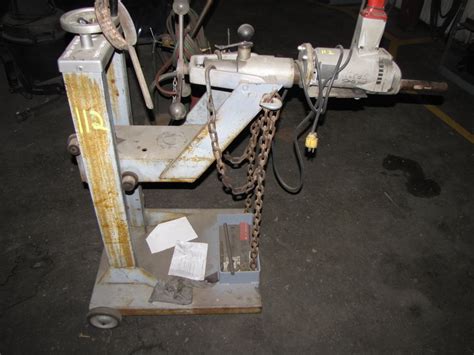 west auctions auction lodi equipment west sacramento ca item milwaukee frame drill  stand
