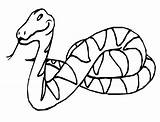 Serpent Coloriage Dessiner Un Dessin Coloring Snakes Colorier Imprimer Sheets sketch template