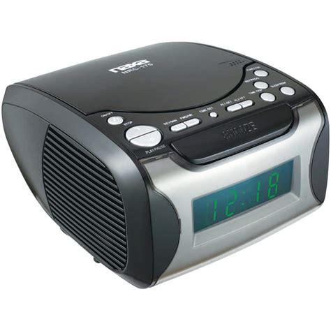 naxa digital alarm clock radio  cd player nrc  home depot