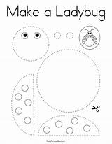 Ladybug Preschool Twistynoodle Noodle Twisty Marionettes Printables Insects sketch template