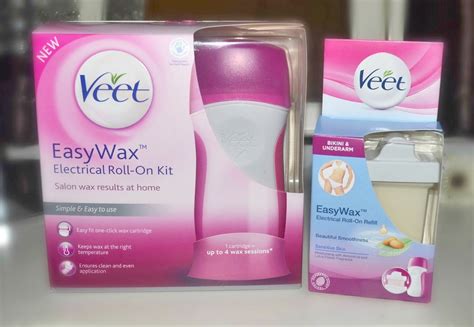 veet easy wax roll  wax kit beautiful solutions