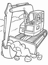 Construction Coloring Vehicles Pages sketch template