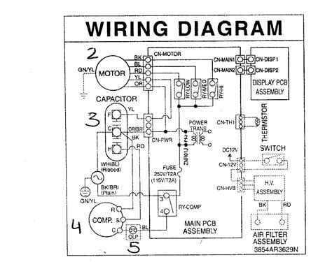 central air conditioner wiring diagram  wiring diagram sample