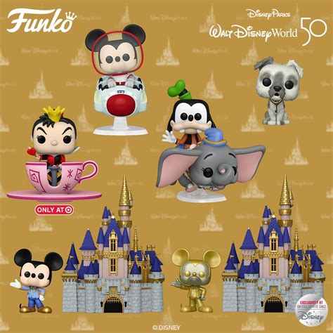 Shop 50th Anniversary Walt Disney World Funko Pop Figures Now
