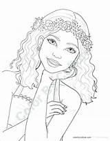 Coloring Pages Teenage Girls Cool Teen Girl Printable Color Fashion Getcolorings sketch template