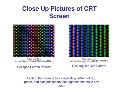 Ppt How A Color Crt Tv Works Powerpoint Presentation
