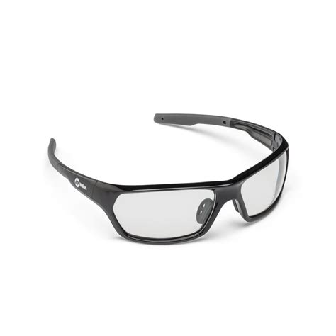 miller clear lens black frame safety glasses for sale 272201