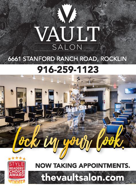 vault salonhair salon  rocklinstyle savings guide june  style