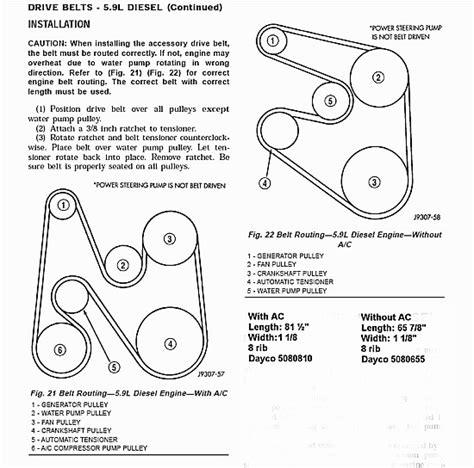 drive belt routing  irv forums