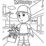 Handy Manny Coloring Pages Disney Printable Tools Top Toddler Will sketch template