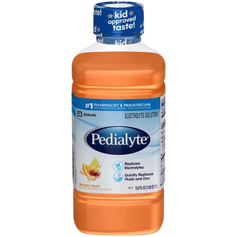 pedialyte oral electrolyte maintenance solution natural artificial